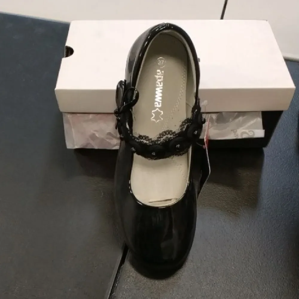 Black Patent Leather Mary Jane Shoes